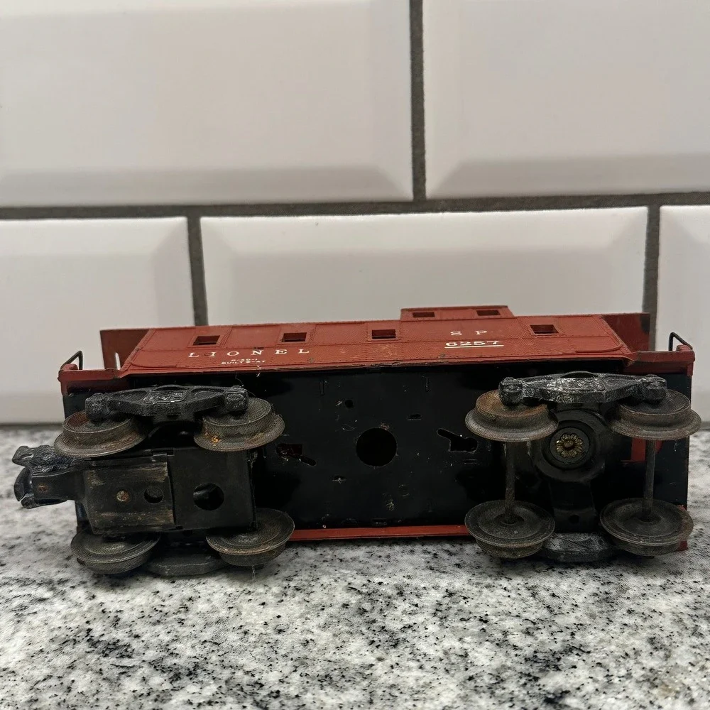 Lionel‎ O Gauge 6257 Southern Pacific Caboose Red Postwar Train Car Vintage SP